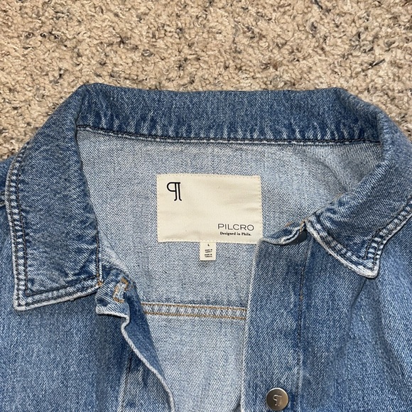 Pilcro Oversized Denim Jacket - Picture 2 of 5